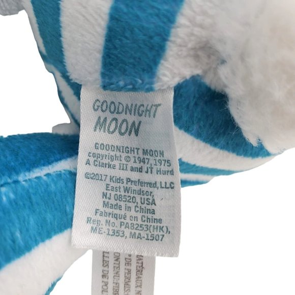Kids Preferred Goodnight Moon Plush Gray Bunny Rabbit Red Balloon Blue White PJs - Picture 7 of 7